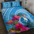 Yap Day Quilt Bed Set Nam nu Waqab Tropical Flower