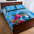 Yap Day Quilt Bed Set Nam nu Waqab Tropical Flower