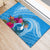 Yap Day Rubber Doormat Nam nu Waqab Tropical Flower