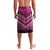 Personalised Aotearoa Matariki Lavalava Pink Fern Maori Poutama
