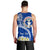 Northern Mariana Islands Commonwealth Day 2024 Men Tank Top Dolphin With Plumeria Flower LT01 - Polynesian Pride