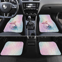 Hawaii Mermaid Sweet Pastel Car Mats Polynesian Pattern Fish Hook