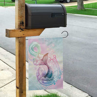 Hawaii Mermaid Sweet Pastel Garden Flag Polynesian Pattern Fish Hook