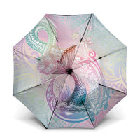 Hawaii Mermaid Sweet Pastel Umbrella Polynesian Pattern Fish Hook