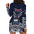 Samoa Independence Day Hoodie Dress Ula Nifo Mix Turtle