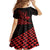 Personalized King Kamehameha Day Kid Short Sleeve Dress Kakau Polynesian Pattern