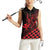 Personalized King Kamehameha Day Women Sleeveless Polo Shirt Kakau Polynesian Pattern