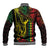 King Kamehameha Day Baseball Jacket Hawaii Kakau Reggae