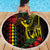 King Kamehameha Day Beach Blanket Hawaii Kakau Reggae