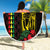 King Kamehameha Day Beach Blanket Hawaii Kakau Reggae