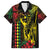King Kamehameha Day Family Matching Off Shoulder Maxi Dress and Hawaiian Shirt Hawaii Kakau Reggae