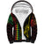 King Kamehameha Day Sherpa Hoodie Hawaii Kakau Reggae