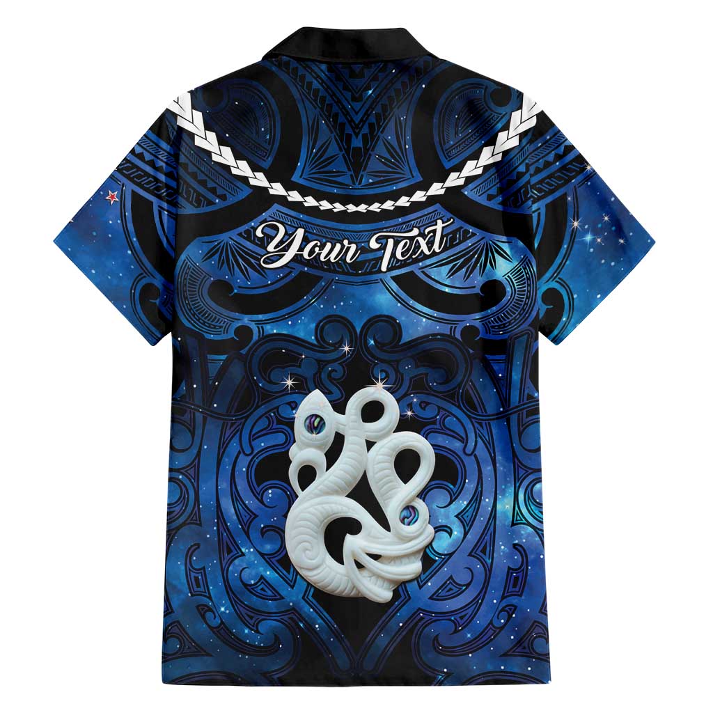 Personalized Maori Matariki Manaia Hawaiian Shirt Maori Kowhaiwhai Pattern Galaxy