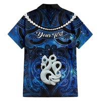 Personalized Maori Matariki Manaia Hawaiian Shirt Maori Kowhaiwhai Pattern Galaxy