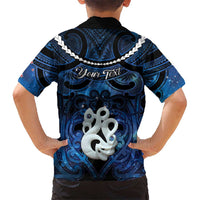 Personalized Maori Matariki Manaia Hawaiian Shirt Maori Kowhaiwhai Pattern Galaxy