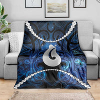 Maori Matariki Hei Matau Blanket Maori Kowhaiwhai Pattern Galaxy LT01 - Polynesian Pride