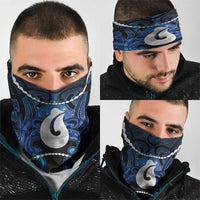 Maori Matariki Hei Matau Neck Gaiter Maori Kowhaiwhai Pattern Galaxy