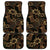 Indonesian Batik Pattern Vintage Brown Car Mats