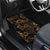 Indonesian Batik Pattern Vintage Brown Car Mats