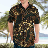 Indonesian Batik Pattern Vintage Brown Hawaiian Shirt
