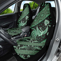 Indonesia Batik Pattern Car Seat Cover Green Version