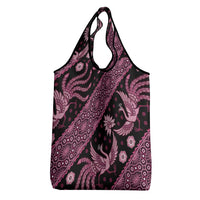 Indonesia Batik Pattern Grocery Bag Pink Version