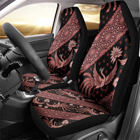 Indonesia Batik Pattern Car Seat Cover Red Version