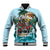 Personalized Aloha Hawaii Skeleton Baseball Jacket Tropical Summer Vibe