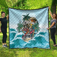 Aloha Hawaii Skeleton Quilt Tropical Summer Vibe LT01 - Polynesian Pride