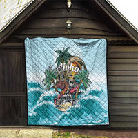 Aloha Hawaii Skeleton Quilt Tropical Summer Vibe LT01 - Polynesian Pride