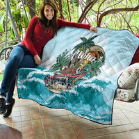 Aloha Hawaii Skeleton Quilt Tropical Summer Vibe LT01 - Polynesian Pride