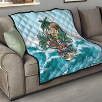 Aloha Hawaii Skeleton Quilt Tropical Summer Vibe LT01 - Polynesian Pride
