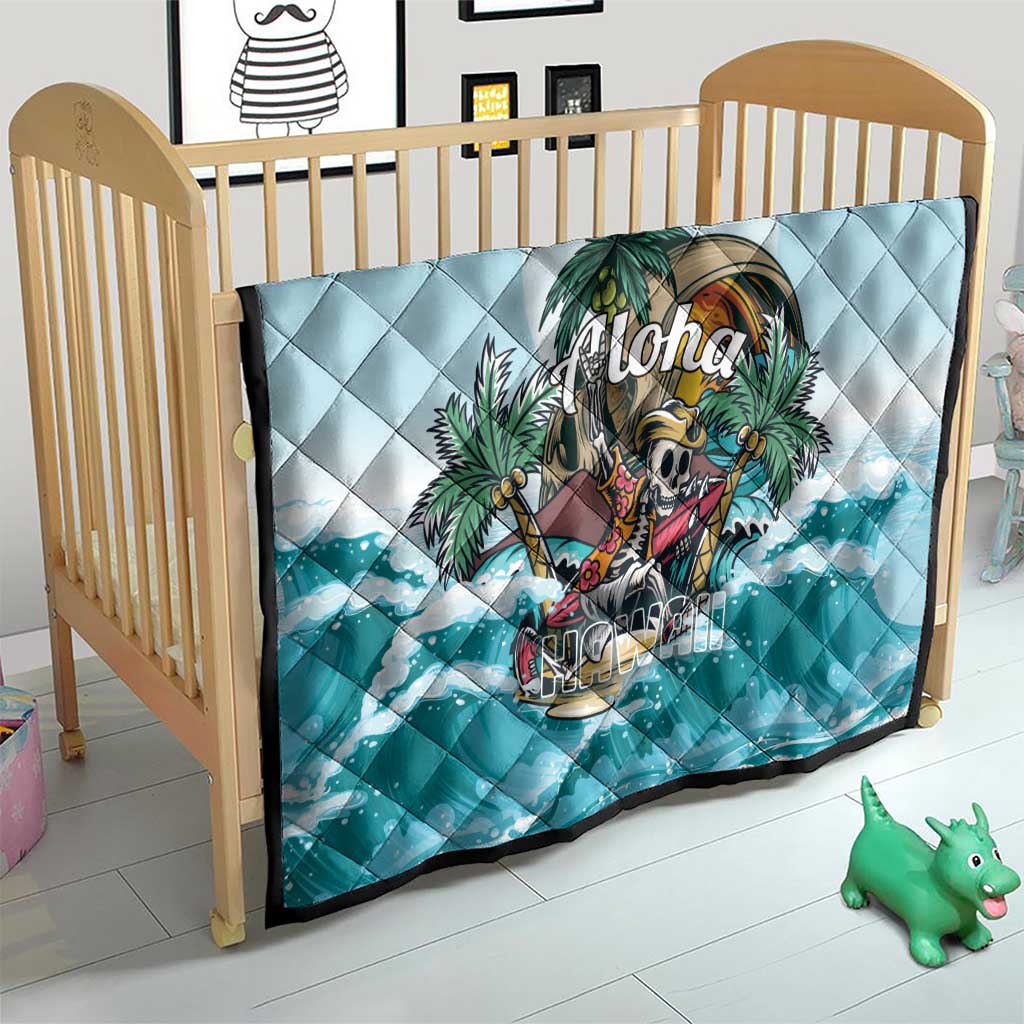 Aloha Hawaii Skeleton Quilt Tropical Summer Vibe LT01 - Polynesian Pride