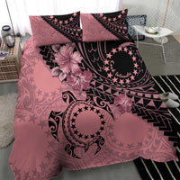 Cook Islands Turtle Bedding Set Stars and Hibiscus - Pink