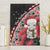 New Zealand Christmas Meri Kirihimete Canvas Wall Art Santa Hei Tiki Pohutukawa