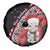 New Zealand Christmas Meri Kirihimete Spare Tire Cover Santa Hei Tiki Pohutukawa