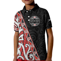 Aotearoa Toitu Te Tiriti Kid Polo Shirt Honour The Treaty New Zealand