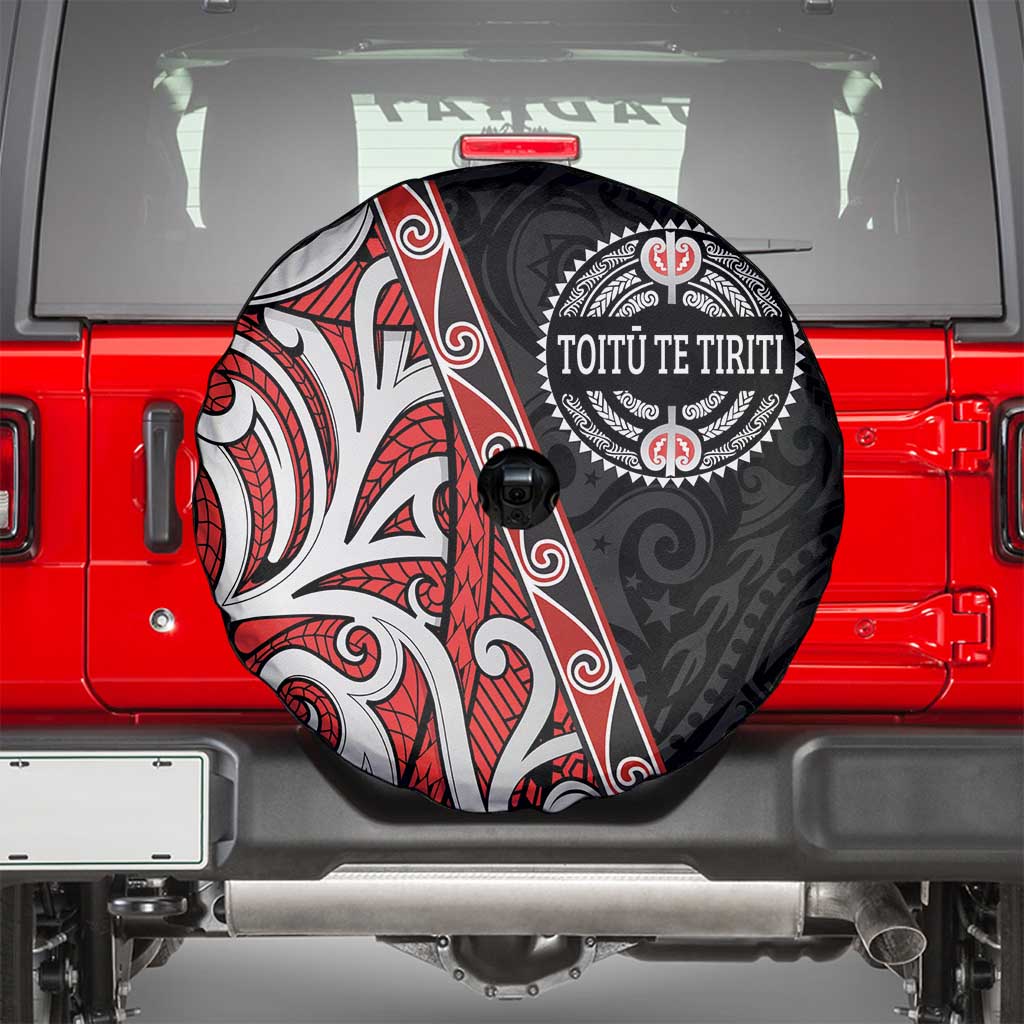 Aotearoa Toitu Te Tiriti Spare Tire Cover Honour The Treaty New Zealand