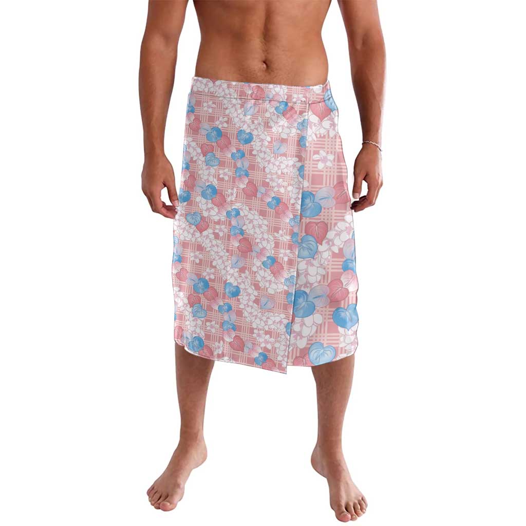 Anthurium Plumeria Lei Pastel Lavalava Pink Hawaiian Splendid Palaka