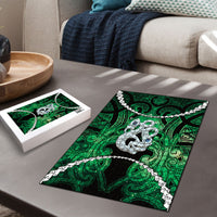 Maori Matariki Manaia Kakariki Puzzle Maori Kowhaiwhai Pattern Galaxy LT01 - Polynesian Pride
