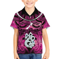 Personalised Maori Matariki Manaia Mawhero Hawaiian Shirt Maori Kowhaiwhai Pattern Galaxy