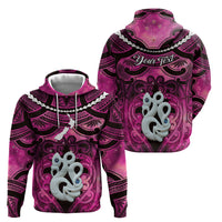 Personalised Maori Matariki Manaia Mawhero Hoodie Maori Kowhaiwhai Pattern Galaxy LT01 - Polynesian Pride
