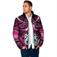 Personalised Maori Matariki Manaia Mawhero Padded Jacket Maori Kowhaiwhai Pattern Galaxy LT01 - Polynesian Pride