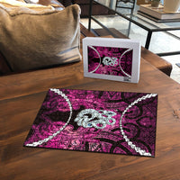 Maori Matariki Manaia Mawhero Puzzle Maori Kowhaiwhai Pattern Galaxy LT01 - Polynesian Pride