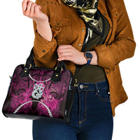 Maori Matariki Manaia Mawhero Shoulder Handbag Maori Kowhaiwhai Pattern Galaxy LT01 - Polynesian Pride
