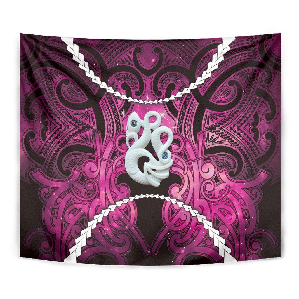 Maori Matariki Manaia Mawhero Tapestry Maori Kowhaiwhai Pattern Galaxy LT01 - Polynesian Pride
