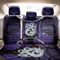 Maori Matariki Manaia Waiporoporo Back Car Seat Cover Maori Kowhaiwhai Pattern Galaxy LT01 - Polynesian Pride