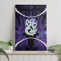 Maori Matariki Manaia Waiporoporo Canvas Wall Art Maori Kowhaiwhai Pattern Galaxy LT01 - Polynesian Pride