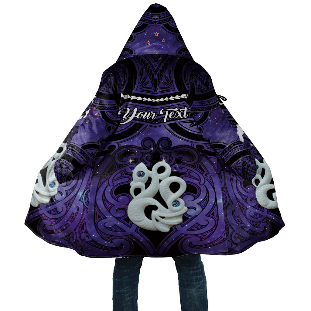 Personalised Maori Matariki Manaia Waiporoporo Cloak Maori Kowhaiwhai Pattern Galaxy
