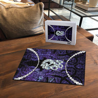 Maori Matariki Manaia Waiporoporo Puzzle Maori Kowhaiwhai Pattern Galaxy LT01 - Polynesian Pride